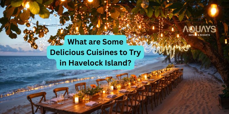 luxurious restaurant in Havelock